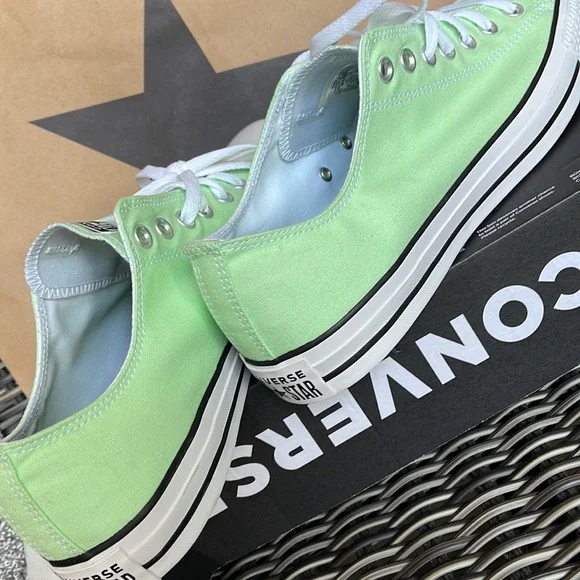 Converse CTAS OX VAPOR GREEN/WHITE/ MENS - Picture 15 of 16